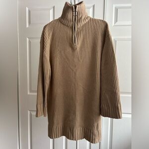 Divided Tunic Sweater
